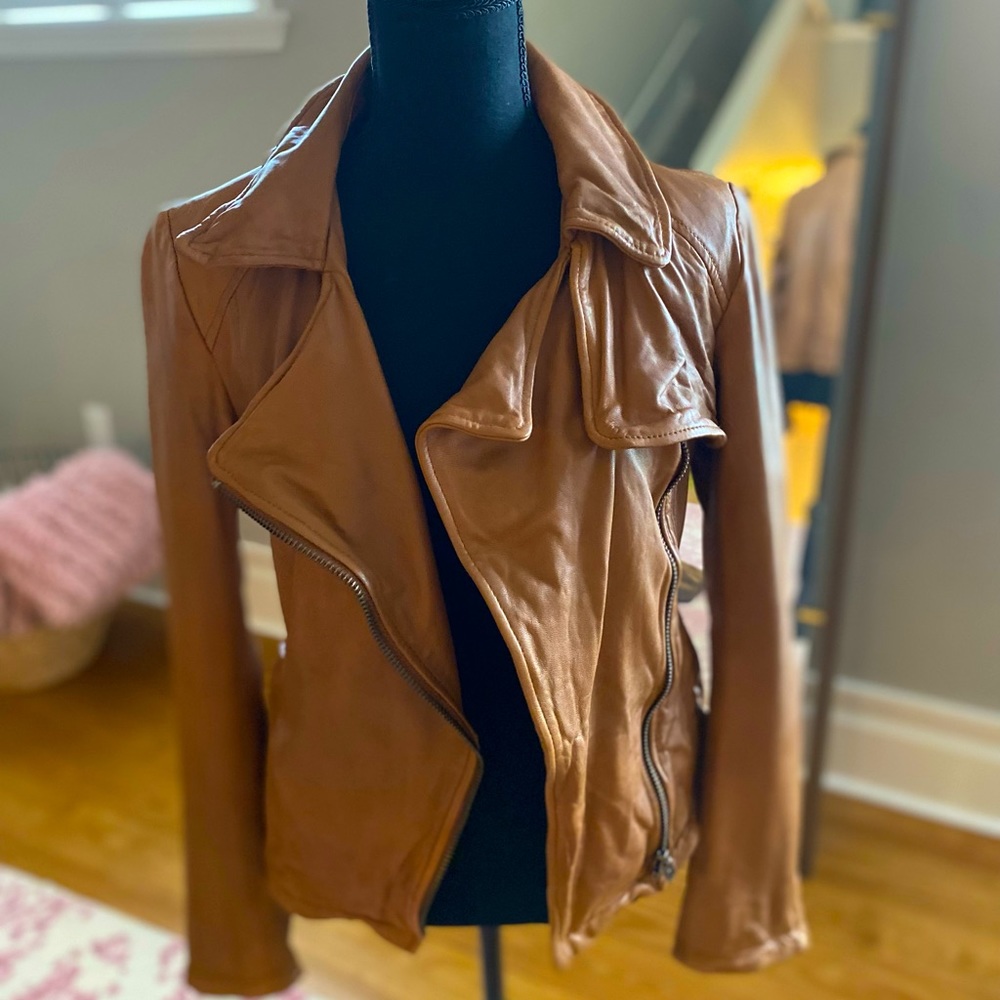 Muubaa Size 4 Leather Jacket